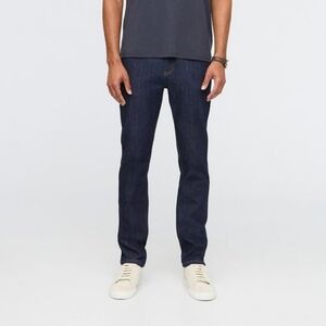 DU/ER Dark Blue Slim Fit Denim Jeans Size 28x32 NWT